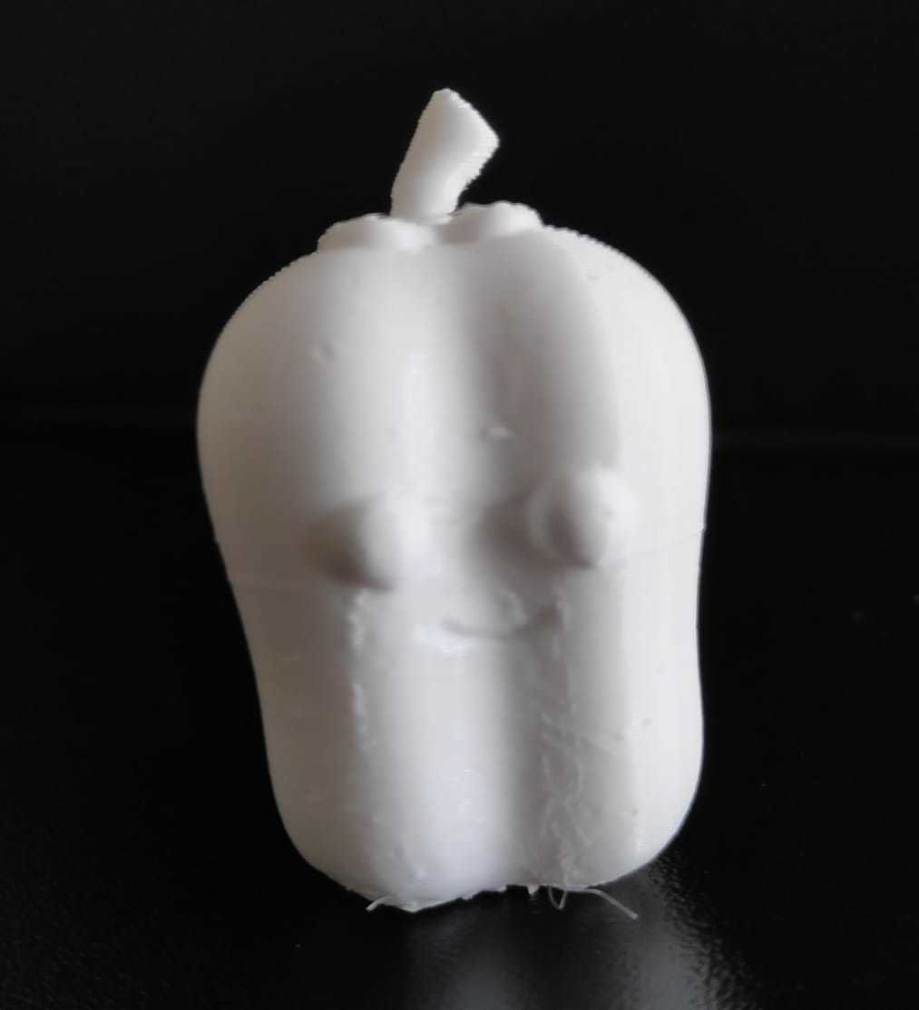 Cute Bell Pepper 3D print model_3