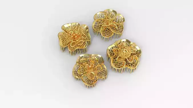 Jali Pendant 3D Print and casting ready