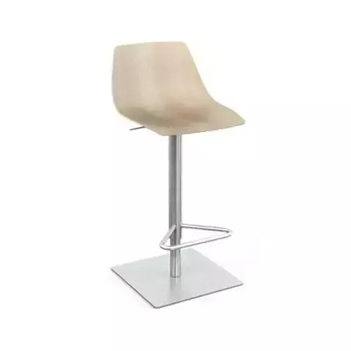 Metal  Wooden Bar Stool