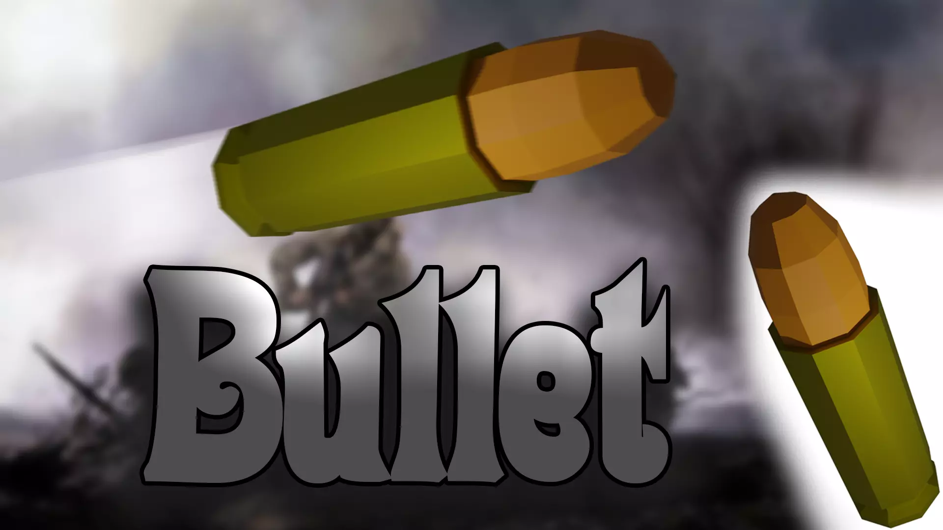 Ammo bullet Free low-poly 3D model