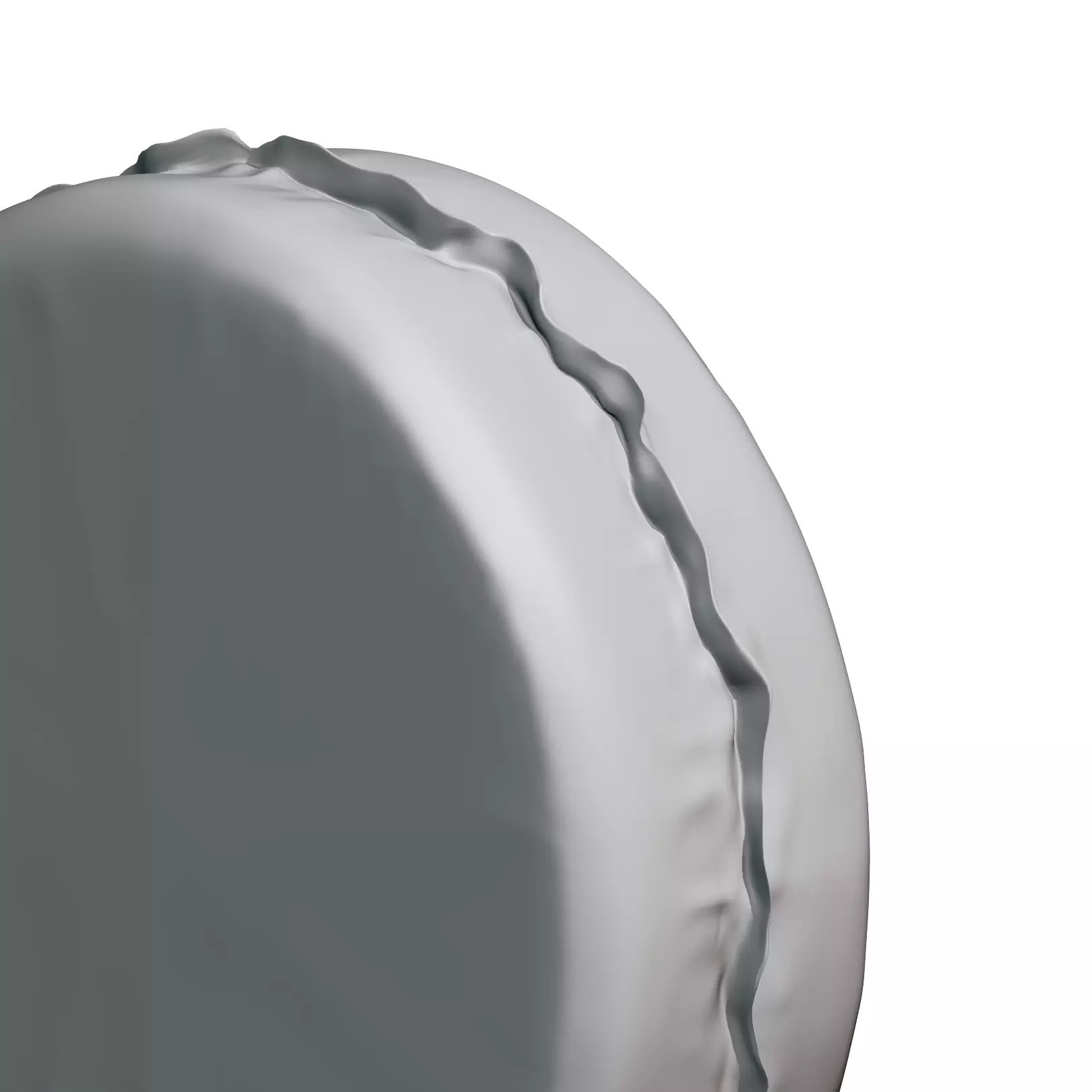 Cheese checkered cover 3D model_0