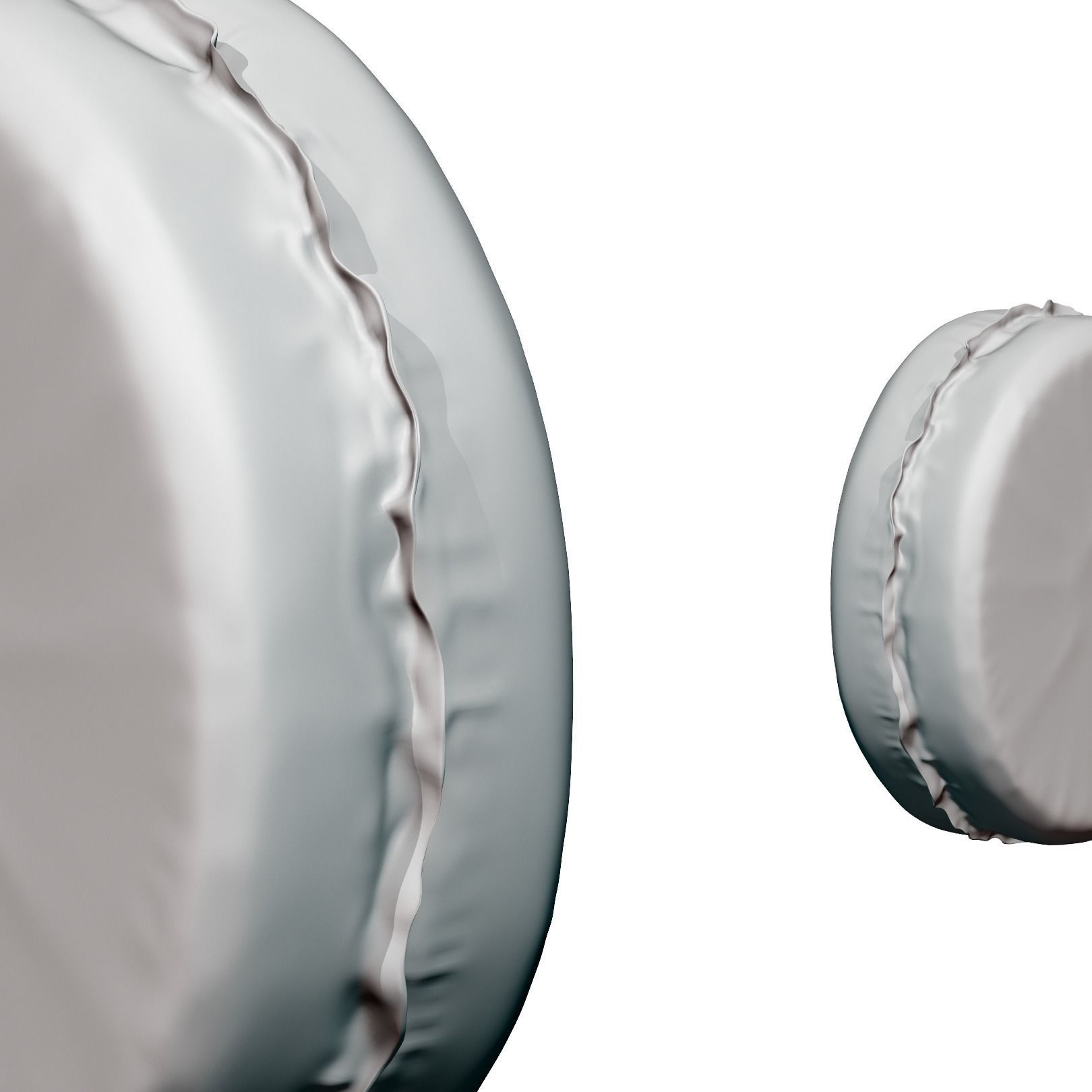 Cheese checkered cover 3D model_1