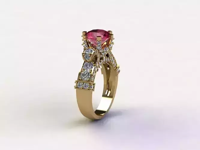 R170 diamond ring new design