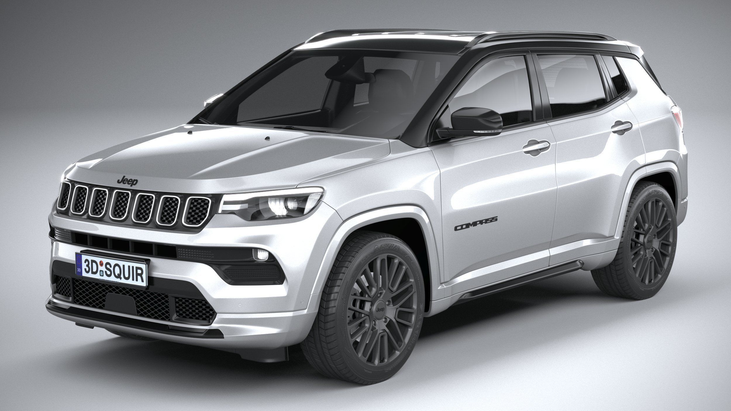 Jeep Compass 2022 3D model_1