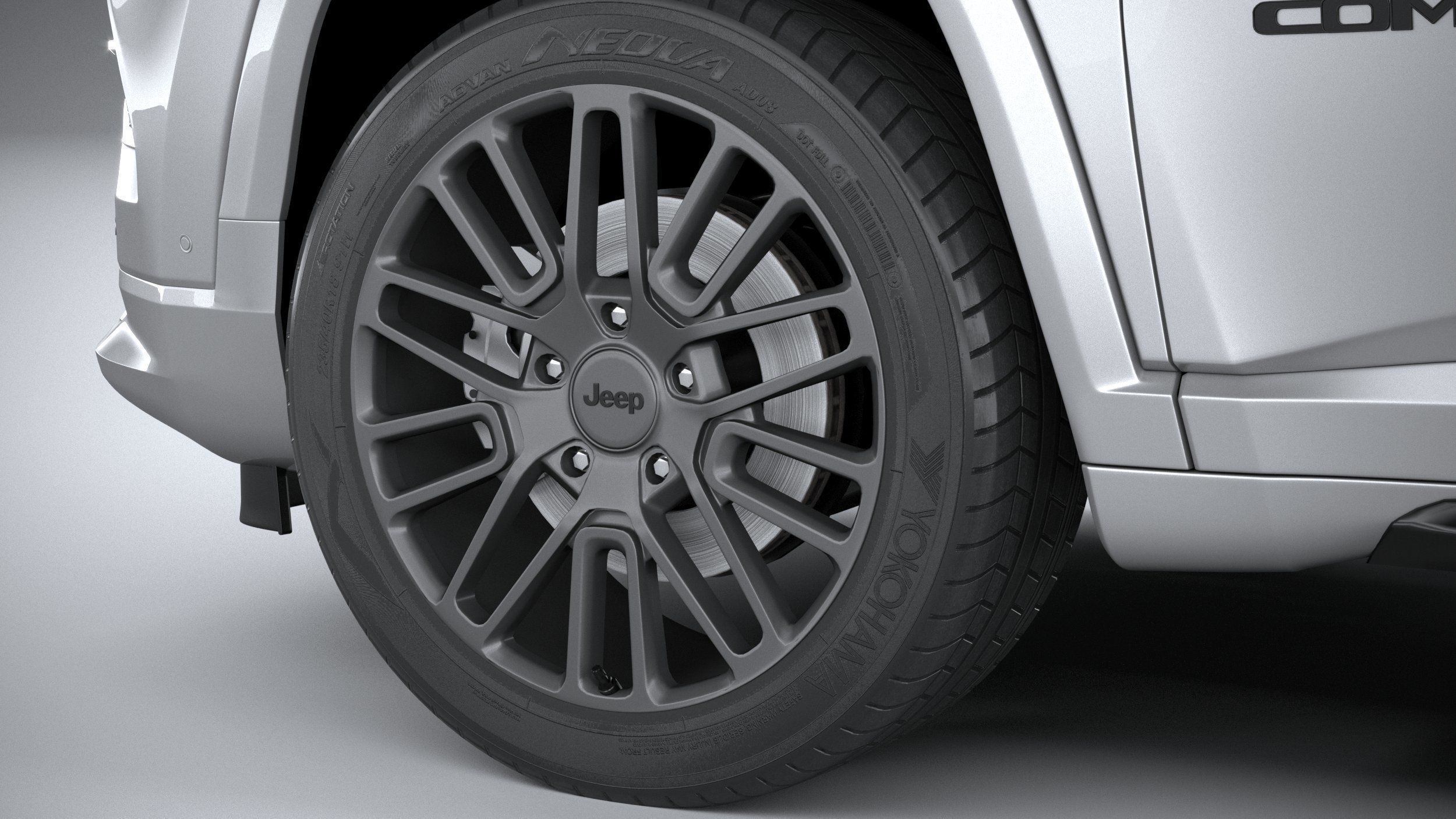 Jeep Compass 2022 3D model_16