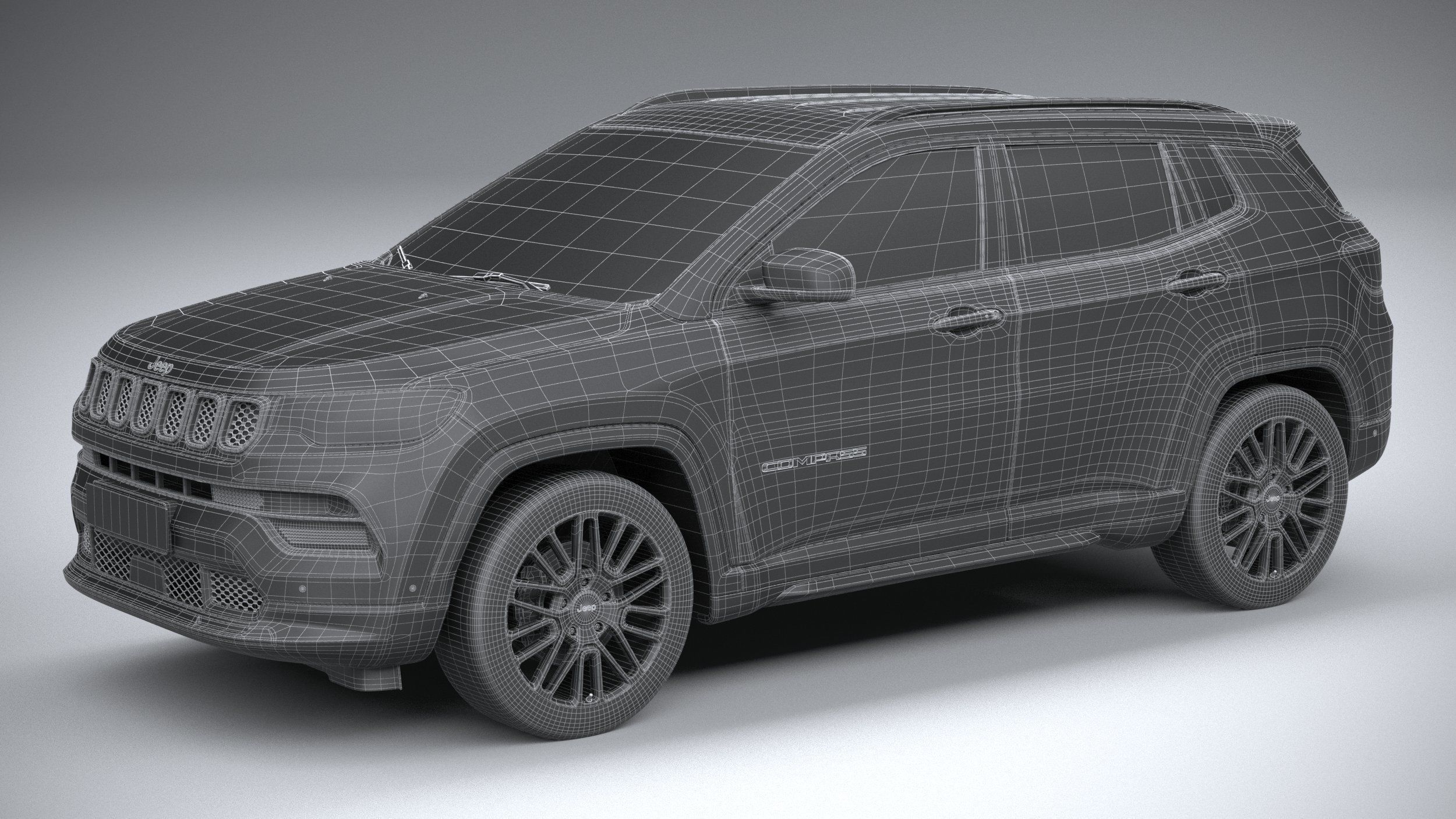 Jeep Compass 2022 3D model_28