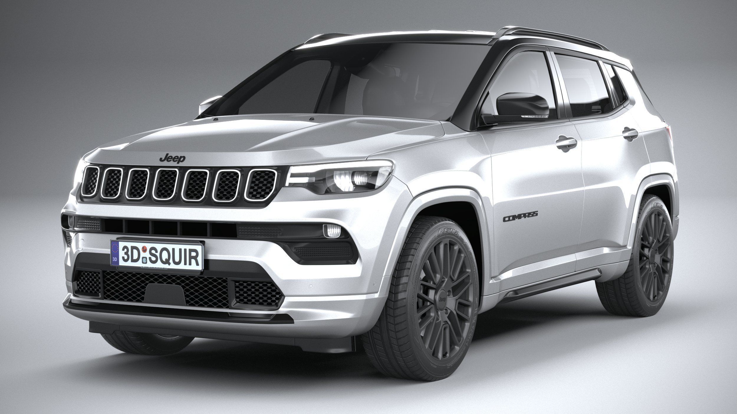 Jeep Compass 2022 3D model_2