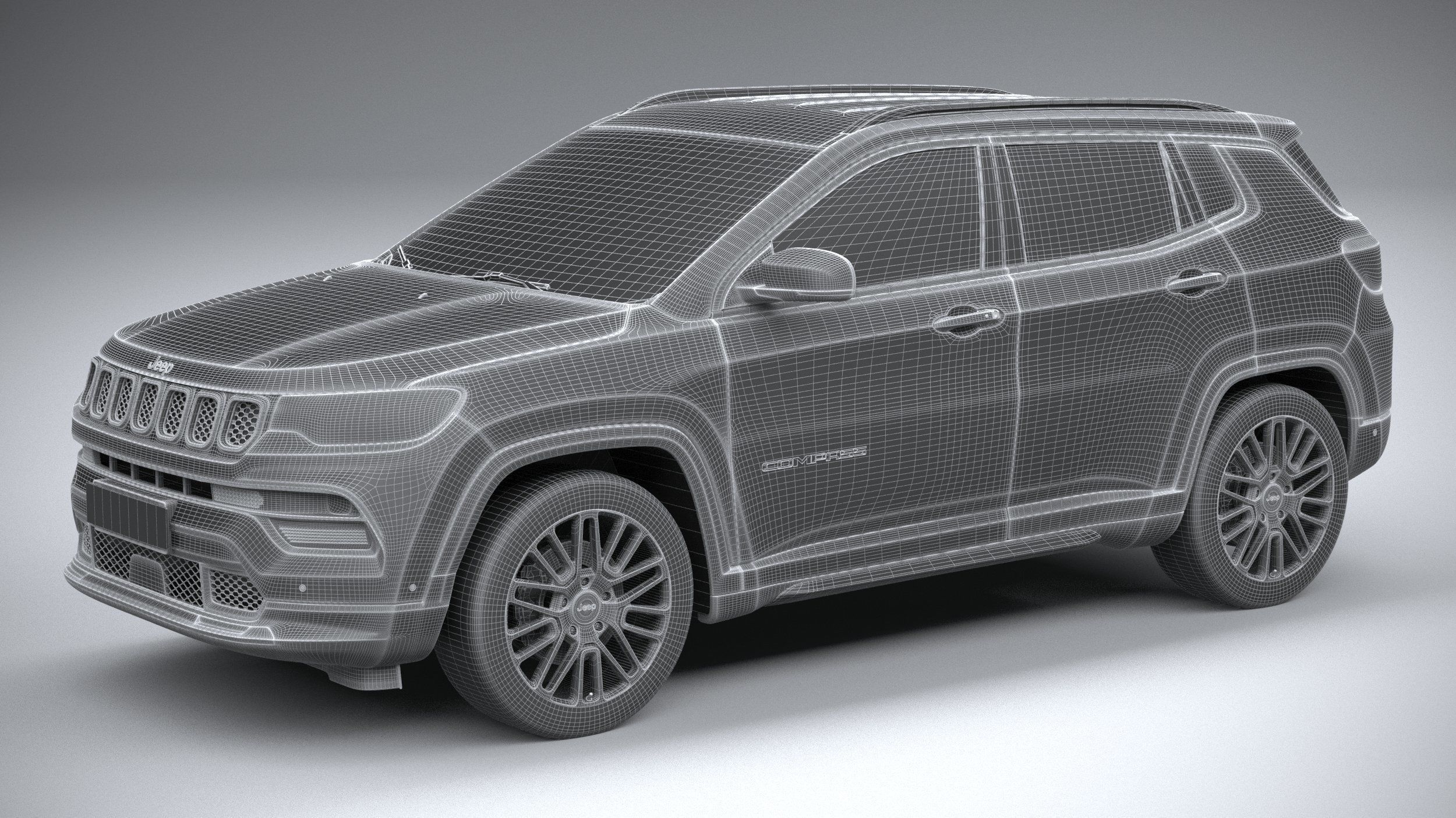 Jeep Compass 2022 3D model_26