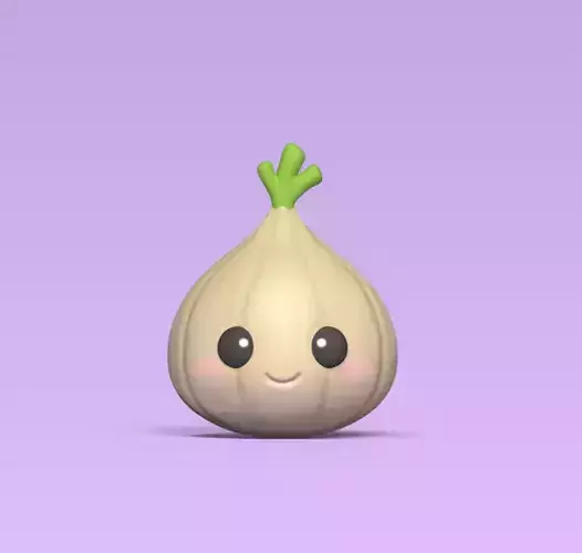 Cute Onion 3D print model