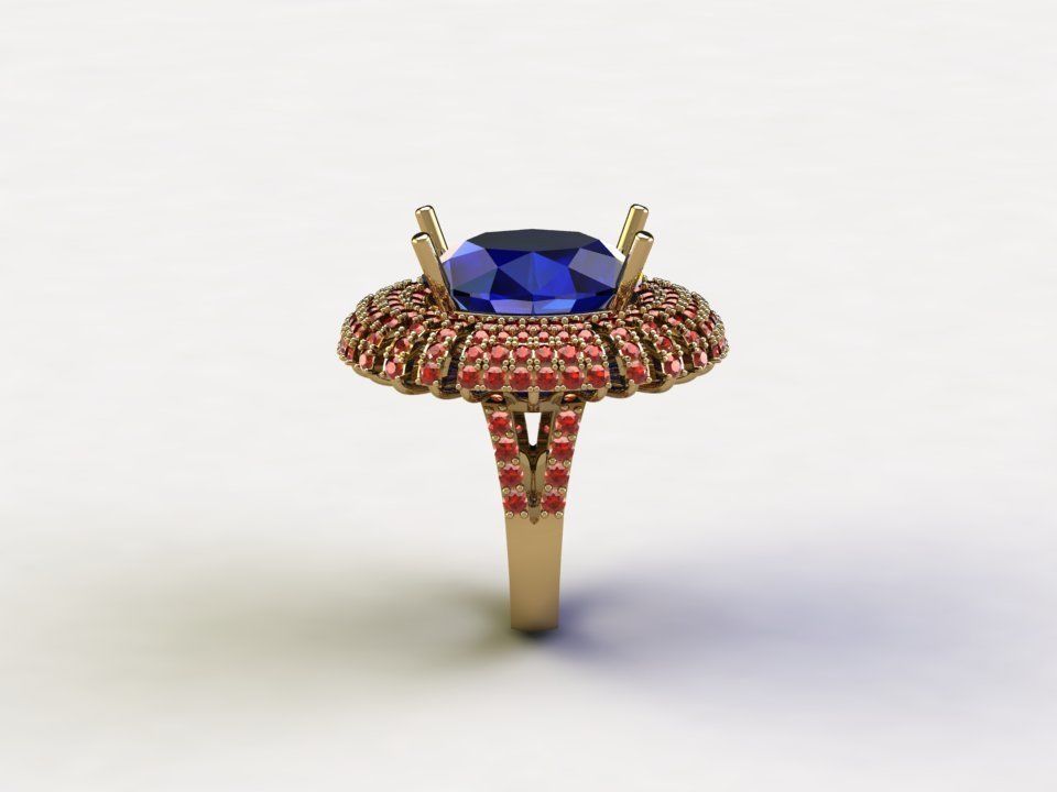 R163 Girl ring rail 8 japan 3D model_5