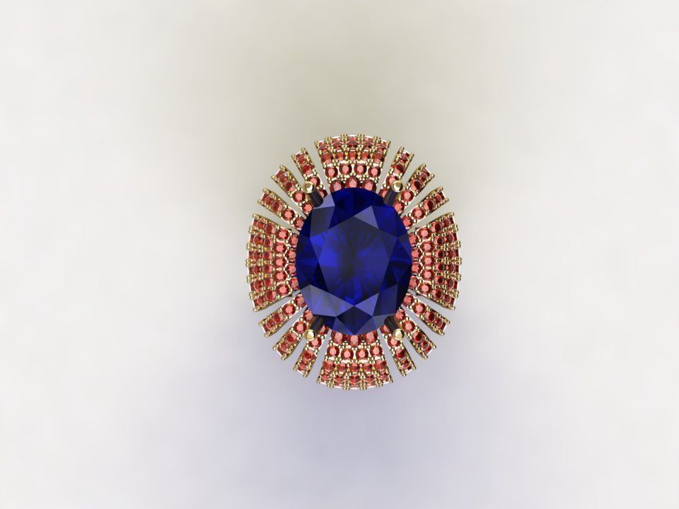 R163 Girl ring rail 8 japan 3D model_4