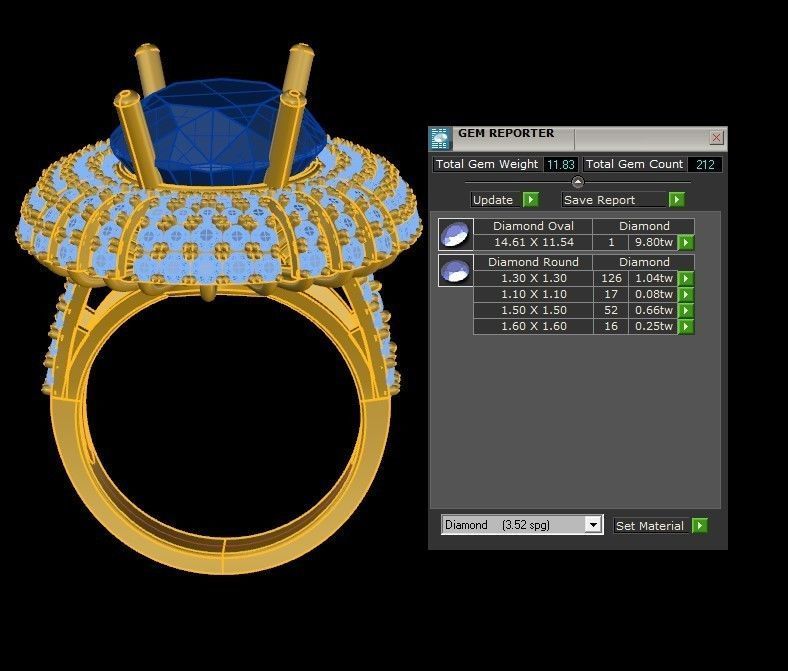 R163 Girl ring rail 8 japan 3D model_1