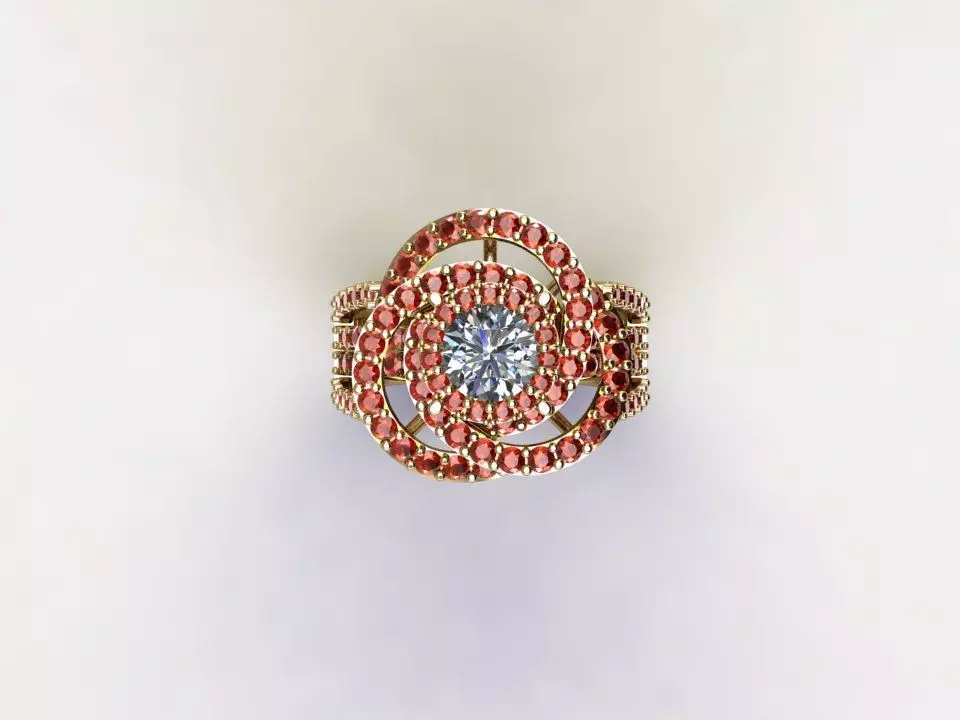 R161 diamond ring rail 11 japan 3D model_0