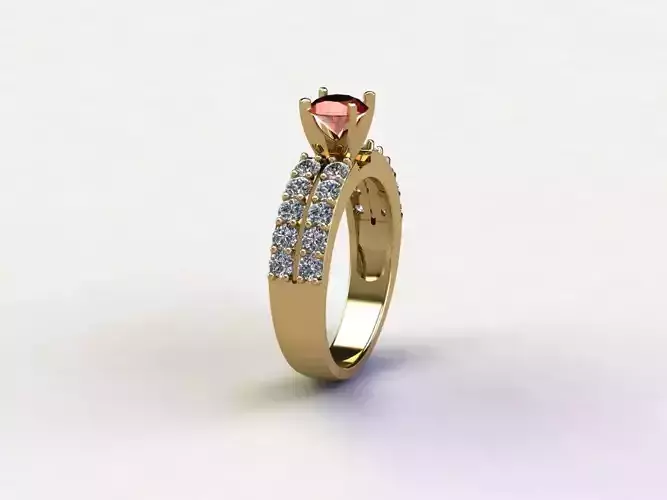 R156 women cute ring