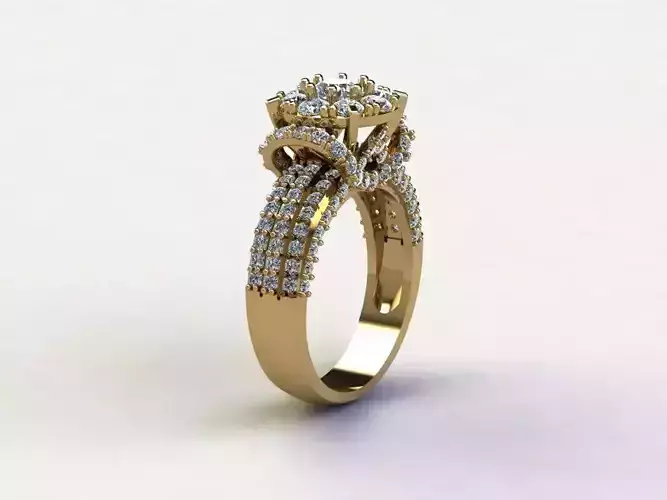 R154 women ring diamond