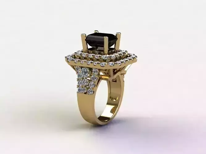 R146 women ring cad file 3D model
