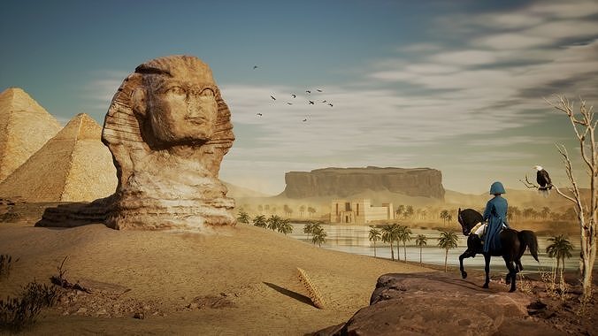 Unlimited Egypt Pack 3D Model Collection