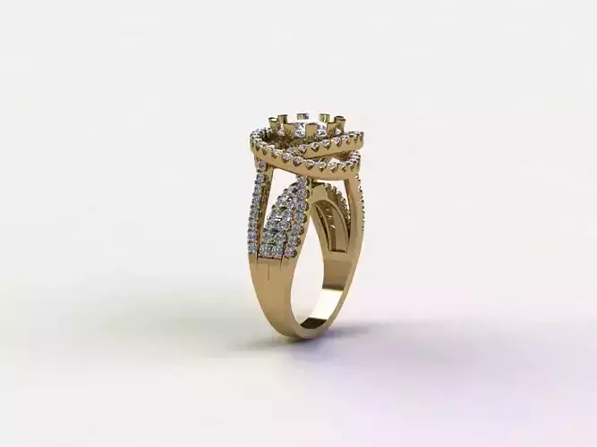 R128 women diamond ring 2021