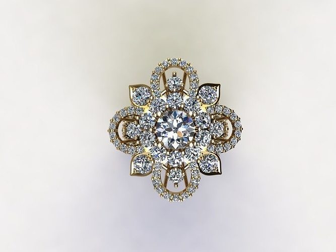 R116 women ring 2021 new update  3D model