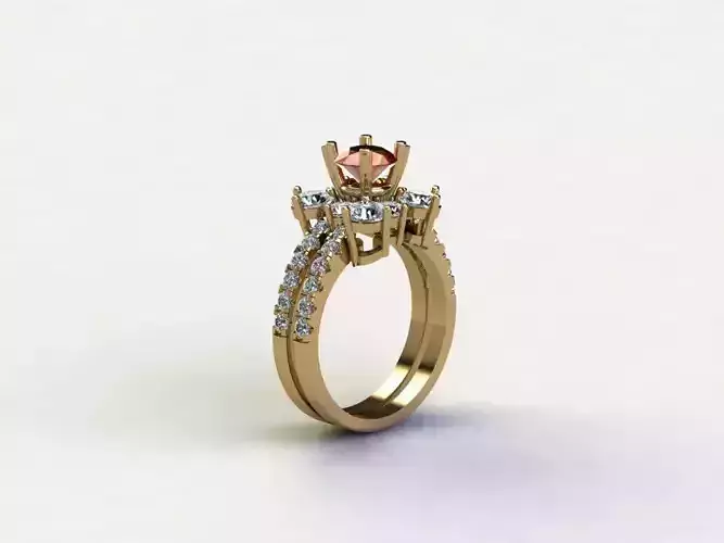 R110 women ring jewelry 2021 cad file