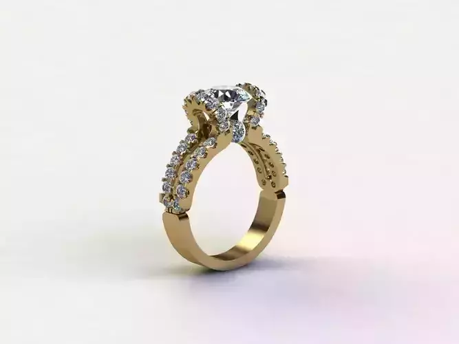 R106 Women ring jewelry cad design 2021