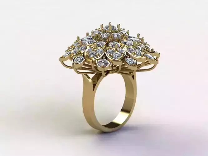 R104 women jewelry ring 2021 release cad file