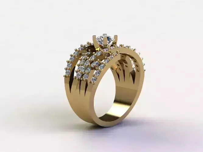 R101 Women Ring 2021 Normal design cad file