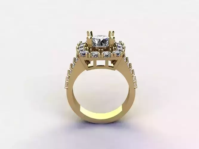 R100 woman ring new release update 2021 cad file