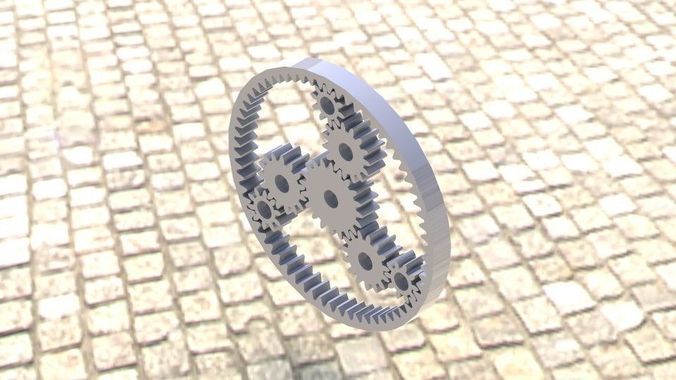 planetary gear Free 3D model