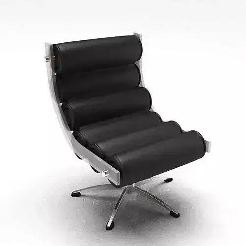 Black Leather Office Chair