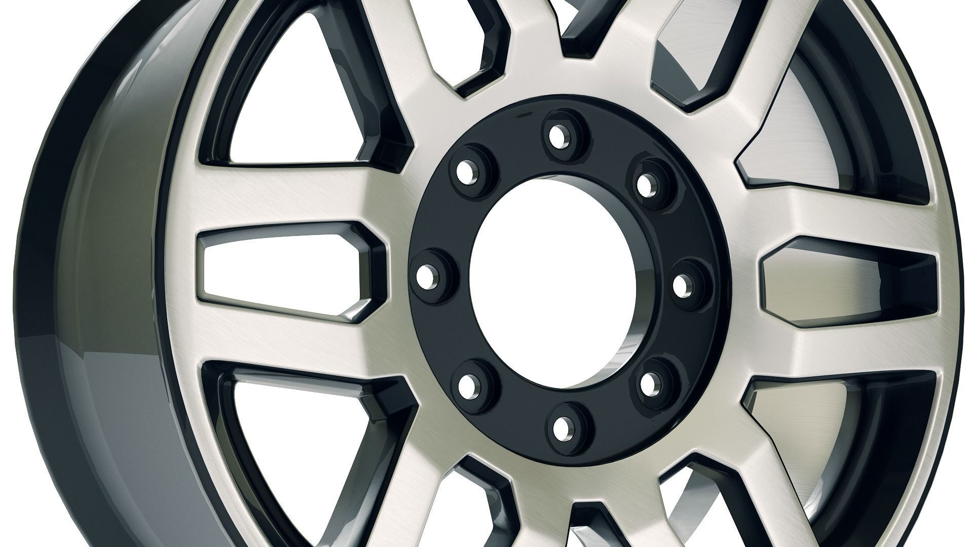 Automobile 3D Rim 3D model_9