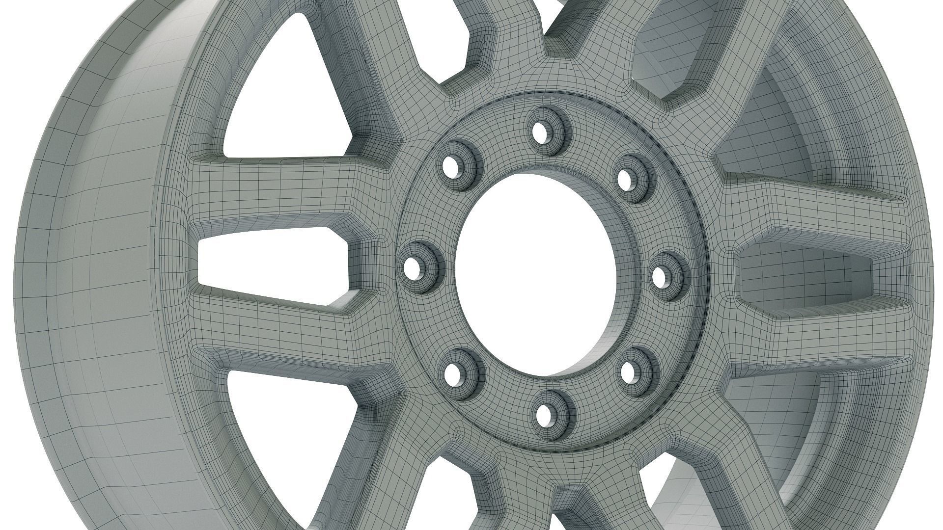 Automobile 3D Rim 3D model_10