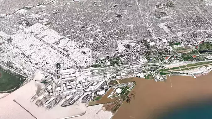 Cityscape Buenos Aires Argentina