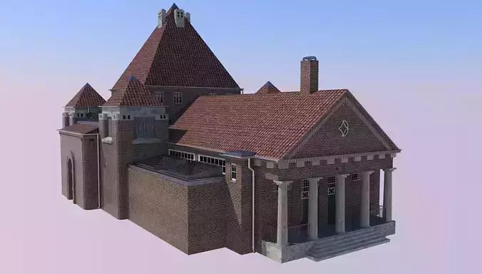 Old elephant house Copenhagen Zoo