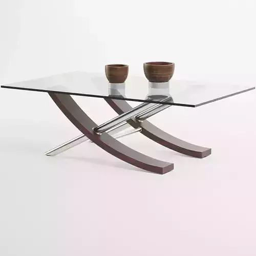 Rigel Glass Coffee Table 