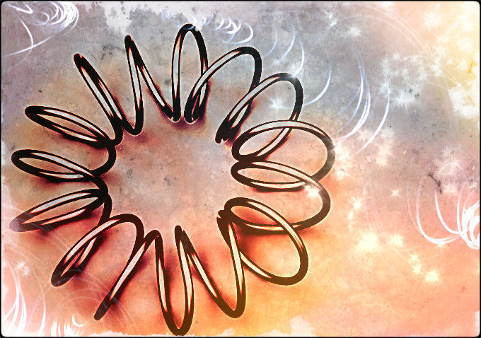 Circular Spring Free 3D model_1