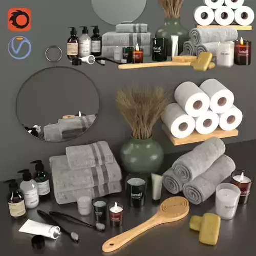 Bath Accessories set