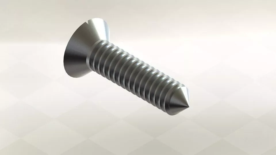 Screw Free 3D model