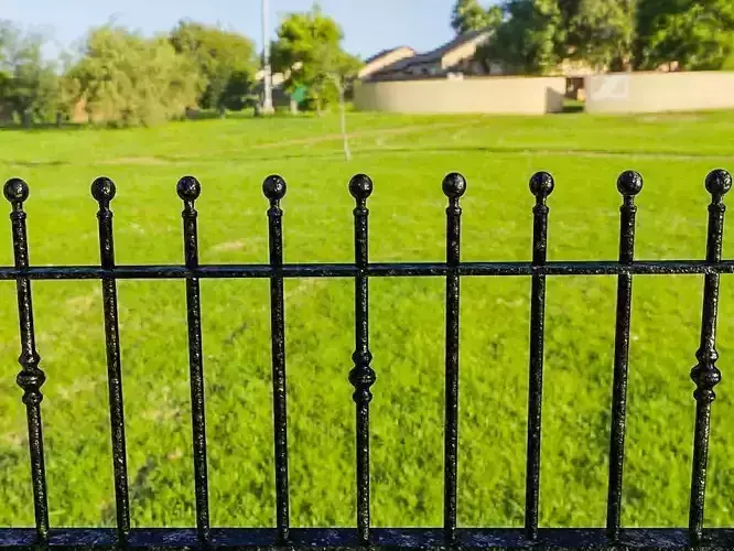 Cast Iron Railings 3D Model Low-poly 3D model