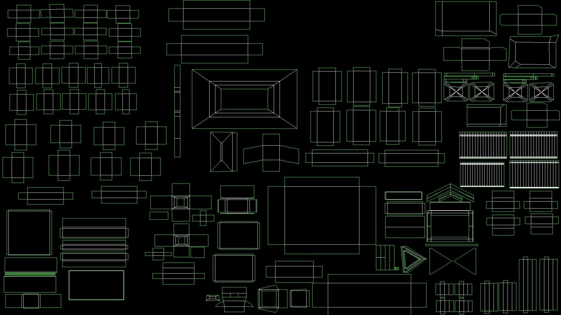 Low Poly Egyptian Sarcophagus - Egyptian Tomb Low-poly 3D model_12