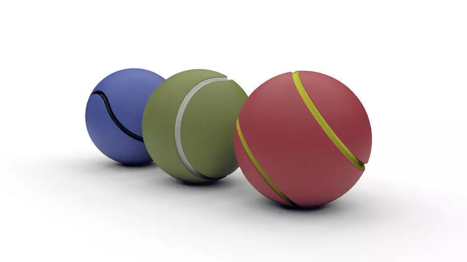 Tennis Ball Free 3D model