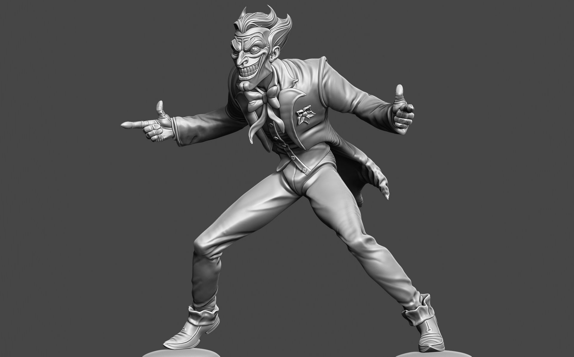 Joker Posed 3D print model_18