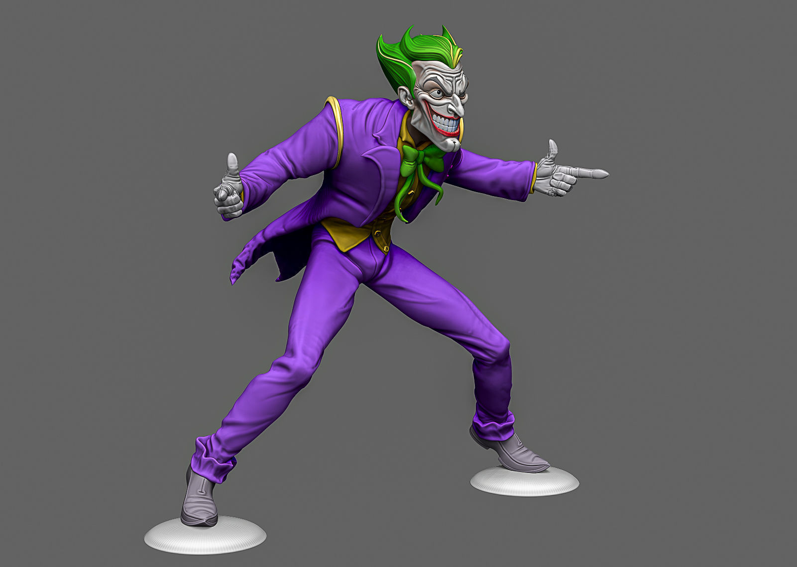 Joker Posed 3D print model_2