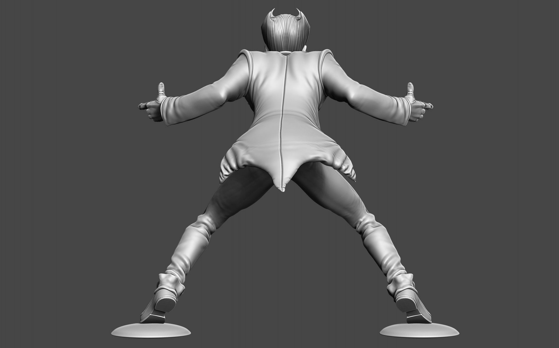 Joker Posed 3D print model_17