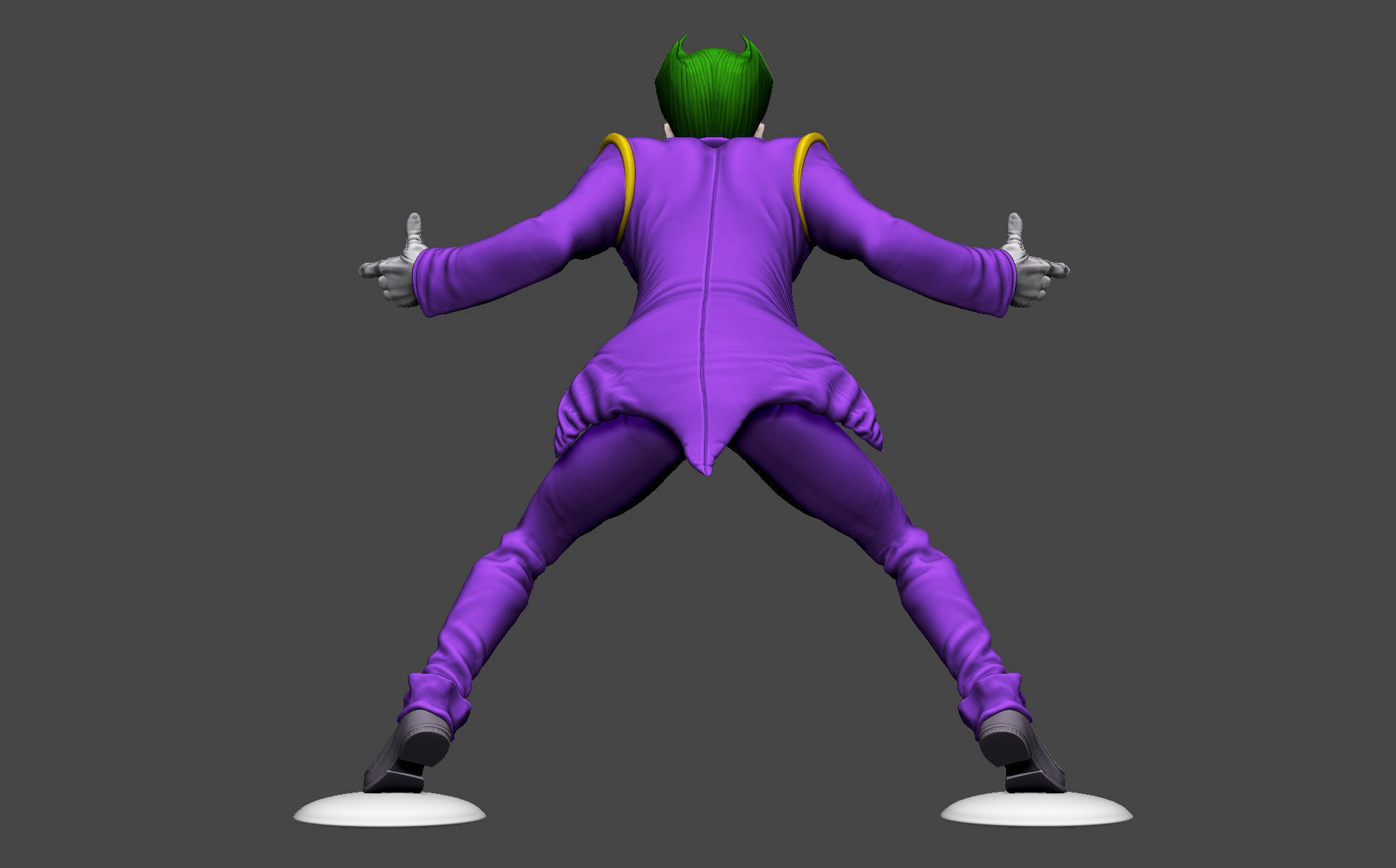 Joker Posed 3D print model_11