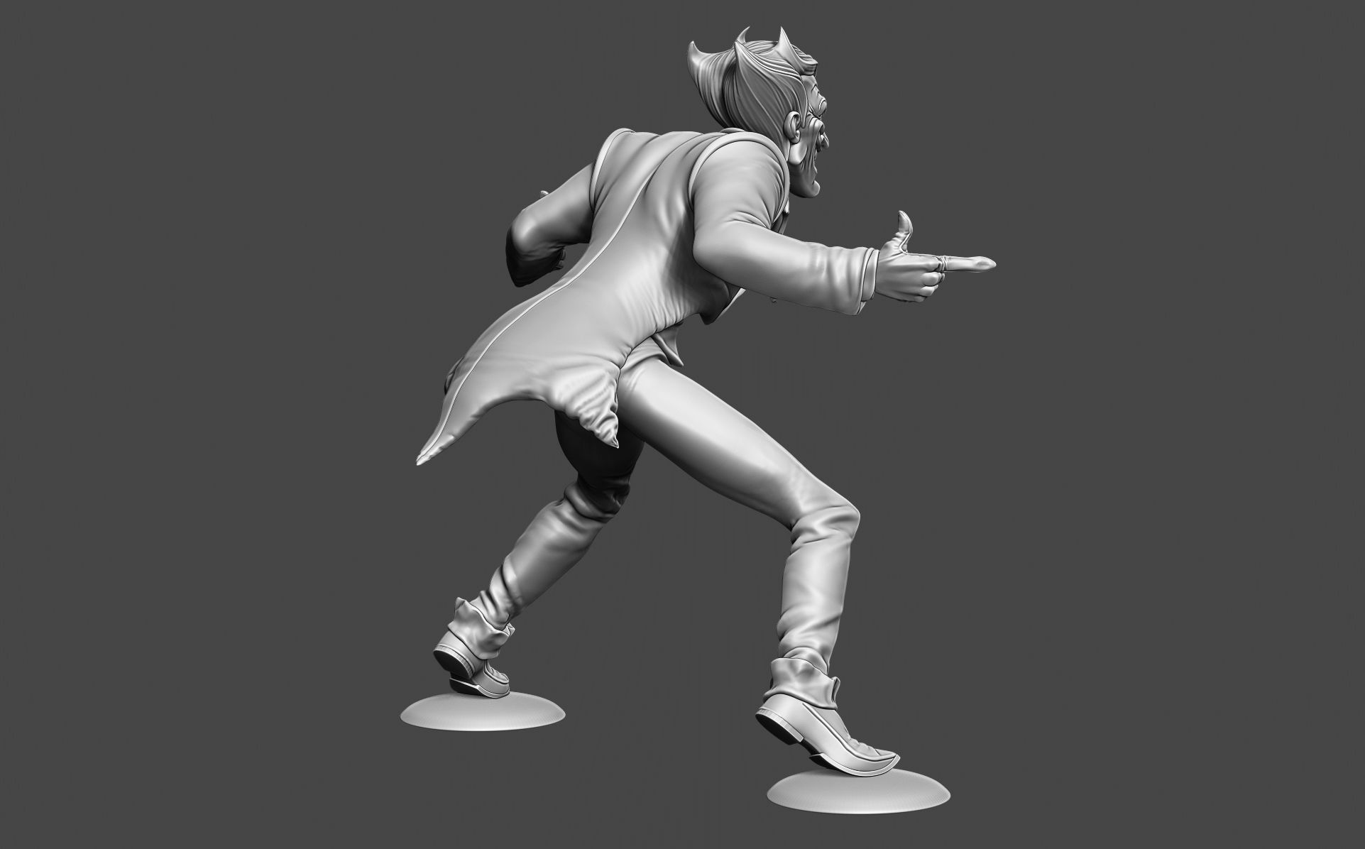 Joker Posed 3D print model_16