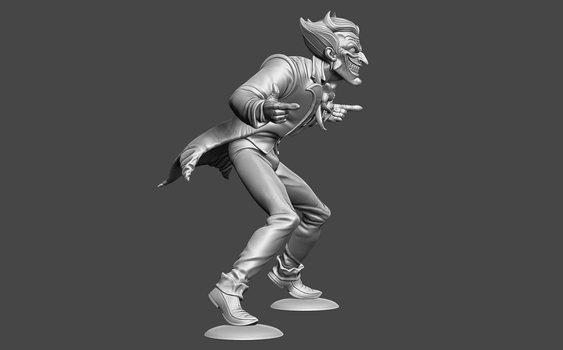 Joker Posed 3D print model_15