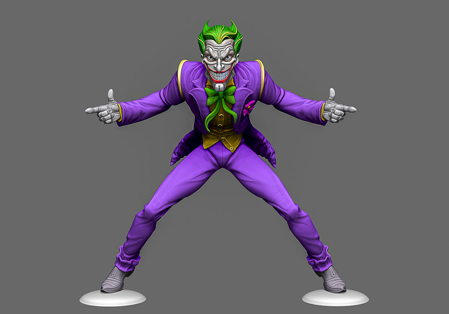 Joker Posed 3D print model_1