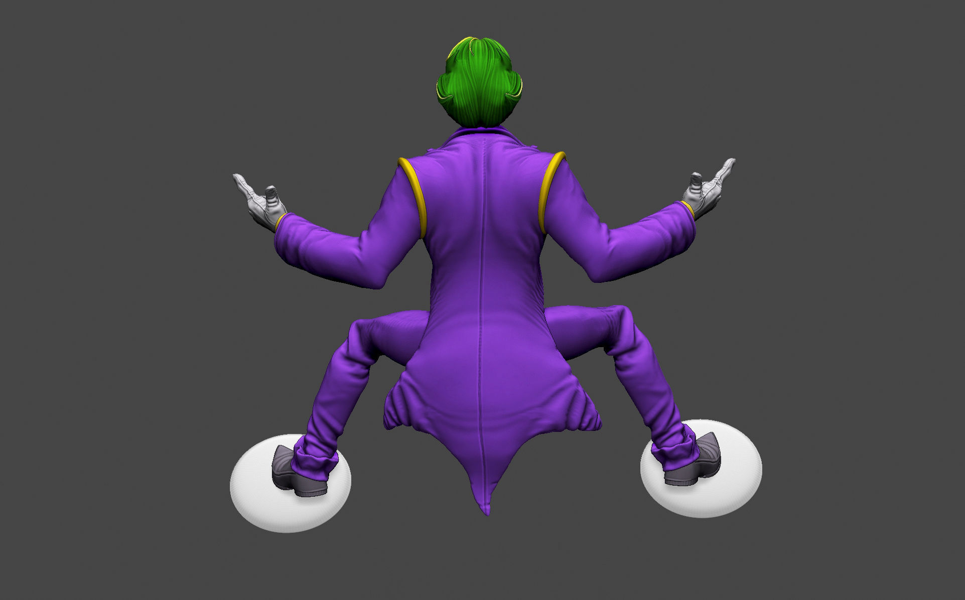 Joker Posed 3D print model_12