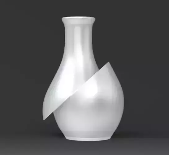 Cutted Vase STL for